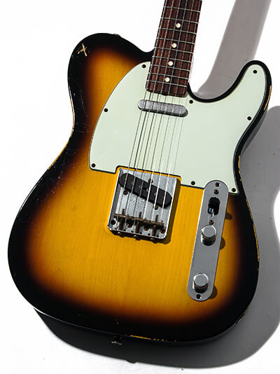 Fender Custom Shop 1963 Telecaster Relic Josefina Handwound P.U. Faded 3-Tone Sunburst