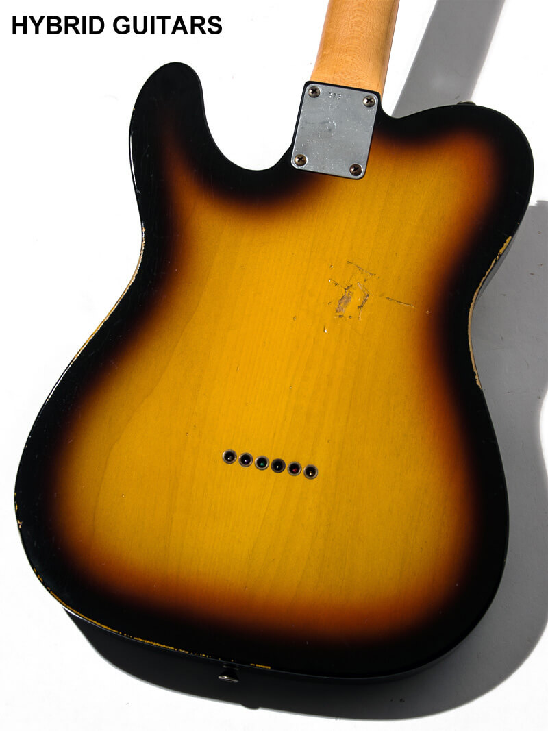 Fender Custom Shop 1963 Telecaster Relic Josefina Handwound P.U. Faded 3-Tone Sunburst 4