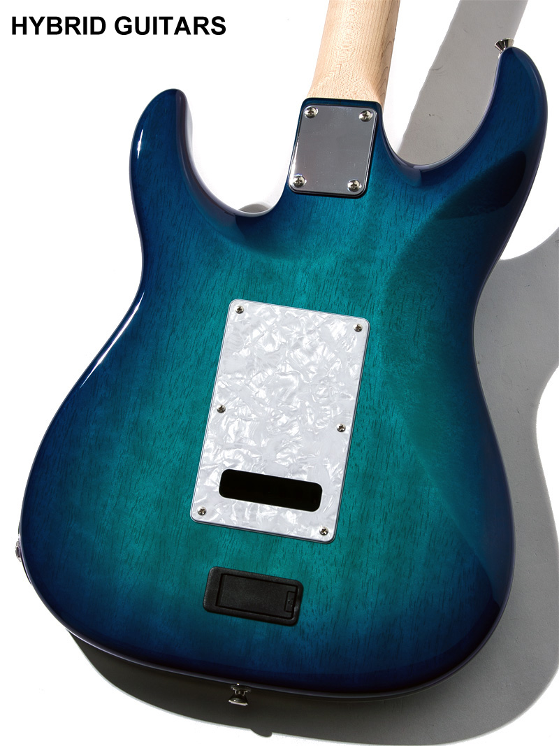 James Tyler JAPAN Studio Elite HD Blue Burst with Multilayer Binding and Matching Head 4