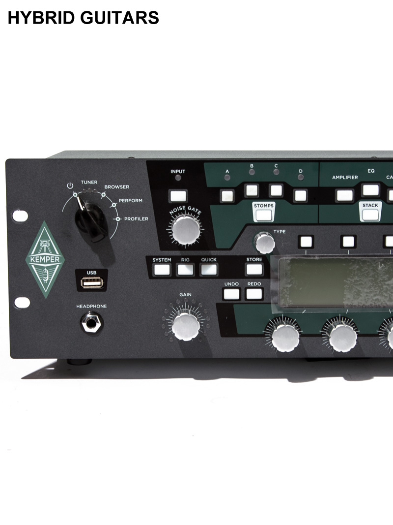 Kemper Profiling Amplifier Rack Green Panel  3