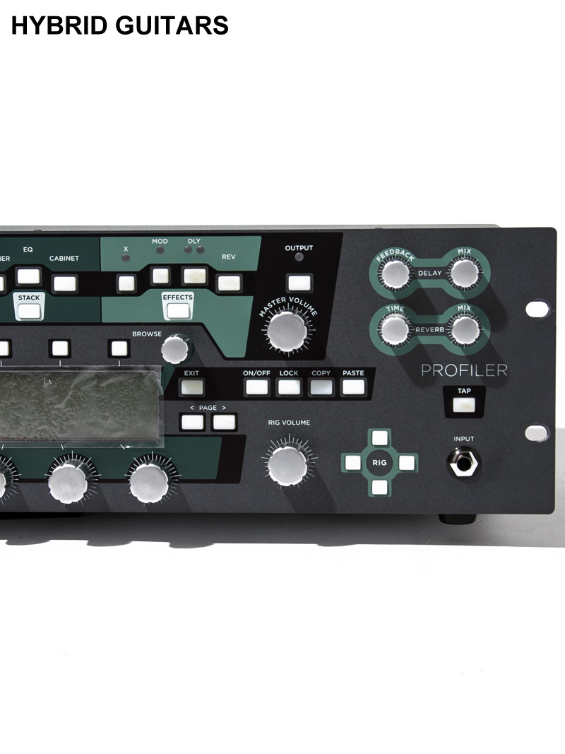 Kemper Profiling Amplifier Rack Green Panel  4