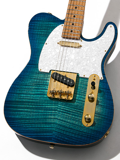 Suhr Limited Edition Classic T Deluxe Aqua Blue Burst