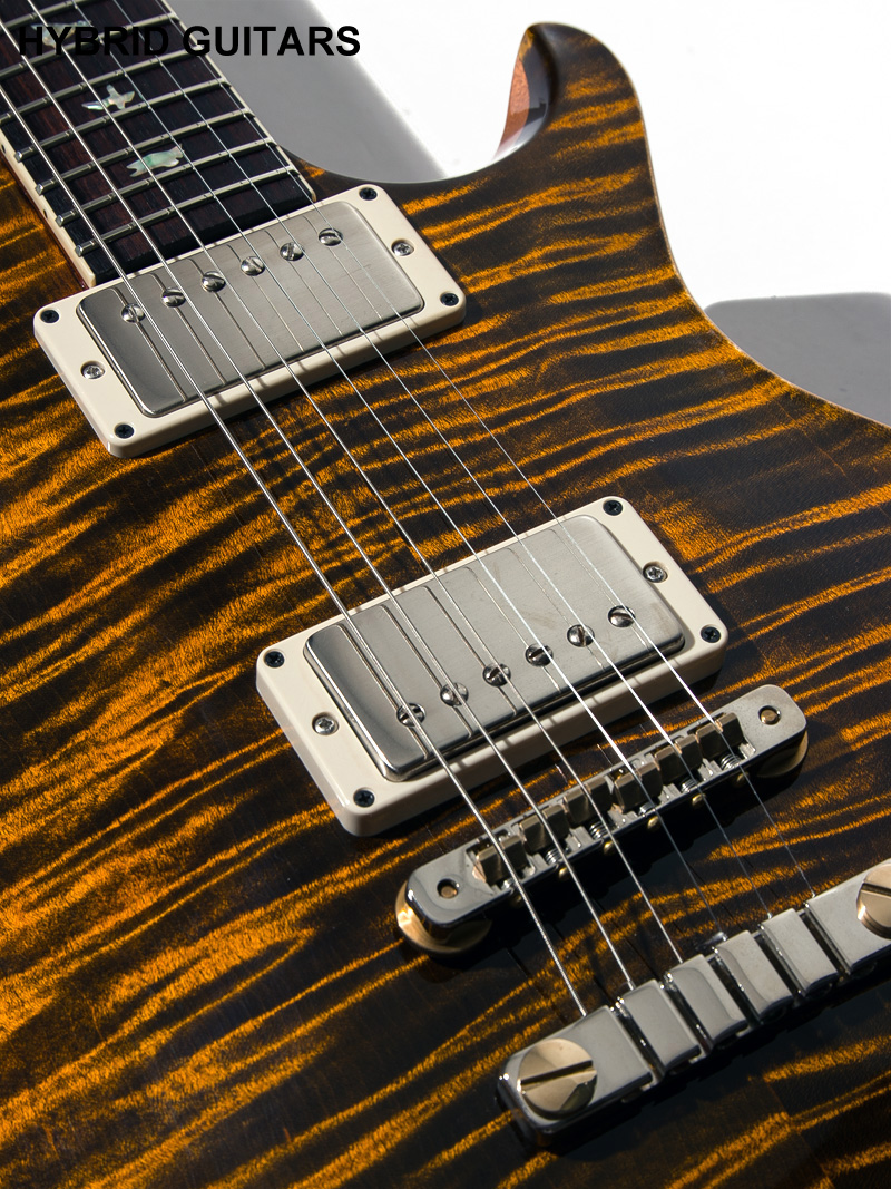 Paul Reed Smith(PRS) McCarty SingleCut 594 Killer Top & Figured Mahogany Neck Tiger Eye Burst 11