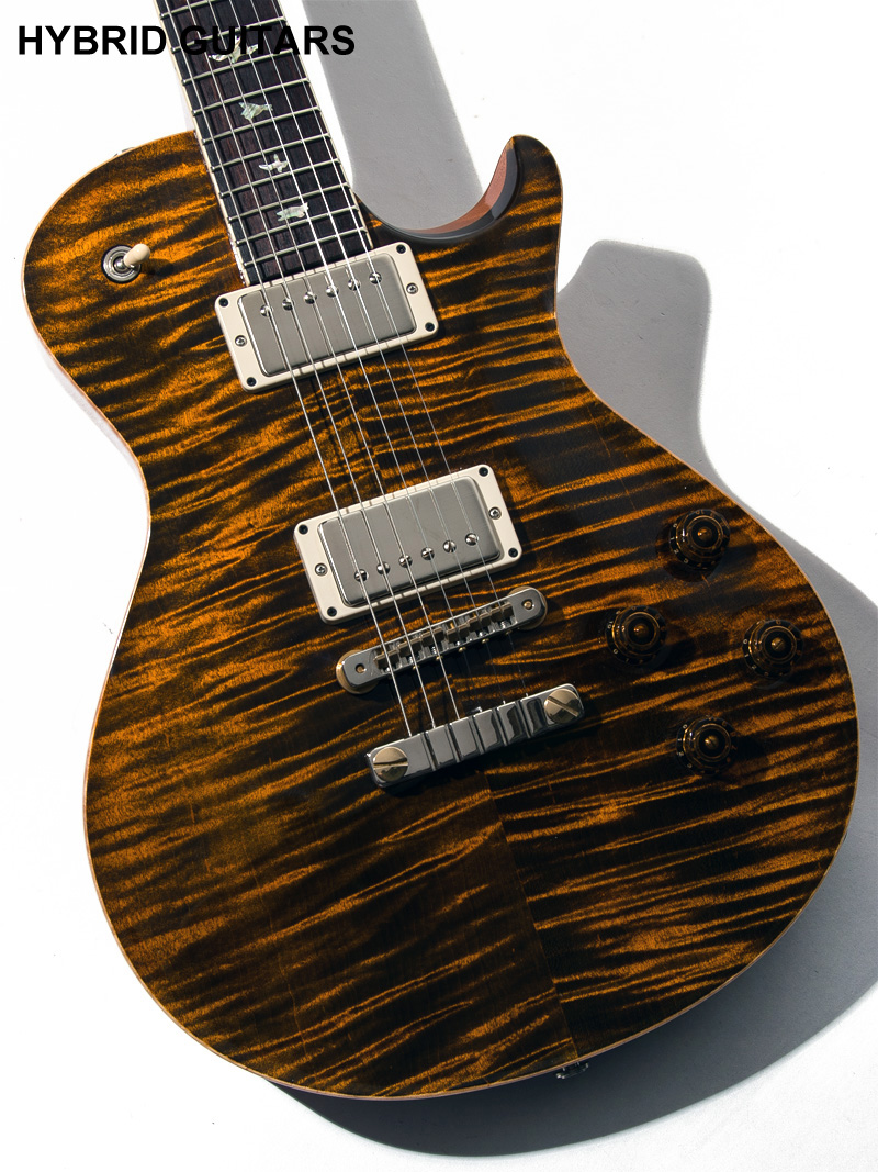 Paul Reed Smith(PRS) McCarty SingleCut 594 Killer Top & Figured Mahogany Neck Tiger Eye Burst 12