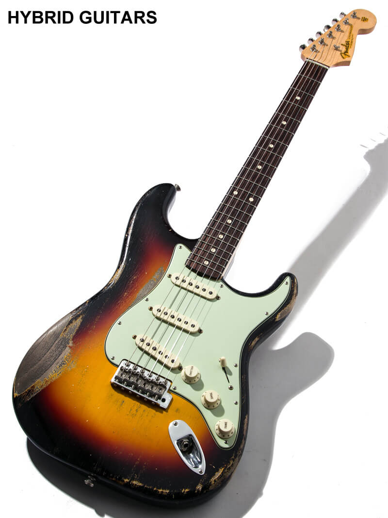 Fender Custom Shop MBS 1962 Stratocaster Heavy Relic Josefina Campos PU Wide Black 3CS Master Built by Greg Fessler 1