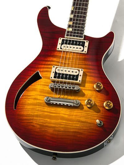 Baker USA B1H Flame Top Dark Cherry Sunburst