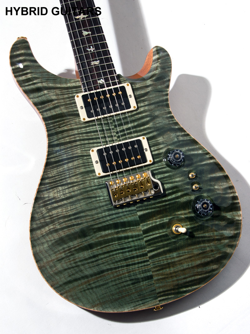 Paul Reed Smith(PRS) 35th Anniversary Custom 24 10Top Trampas Green 11