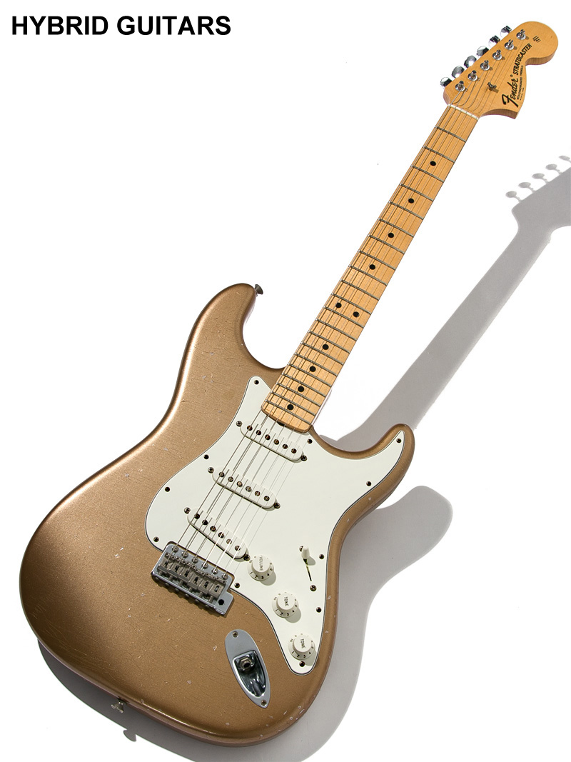Fender Custom Shop MBS Builder Select 1969 Stratocaster Josefina Campos Journeyman Relic Shoreline Gold Master Built by Greg Fessler 1
