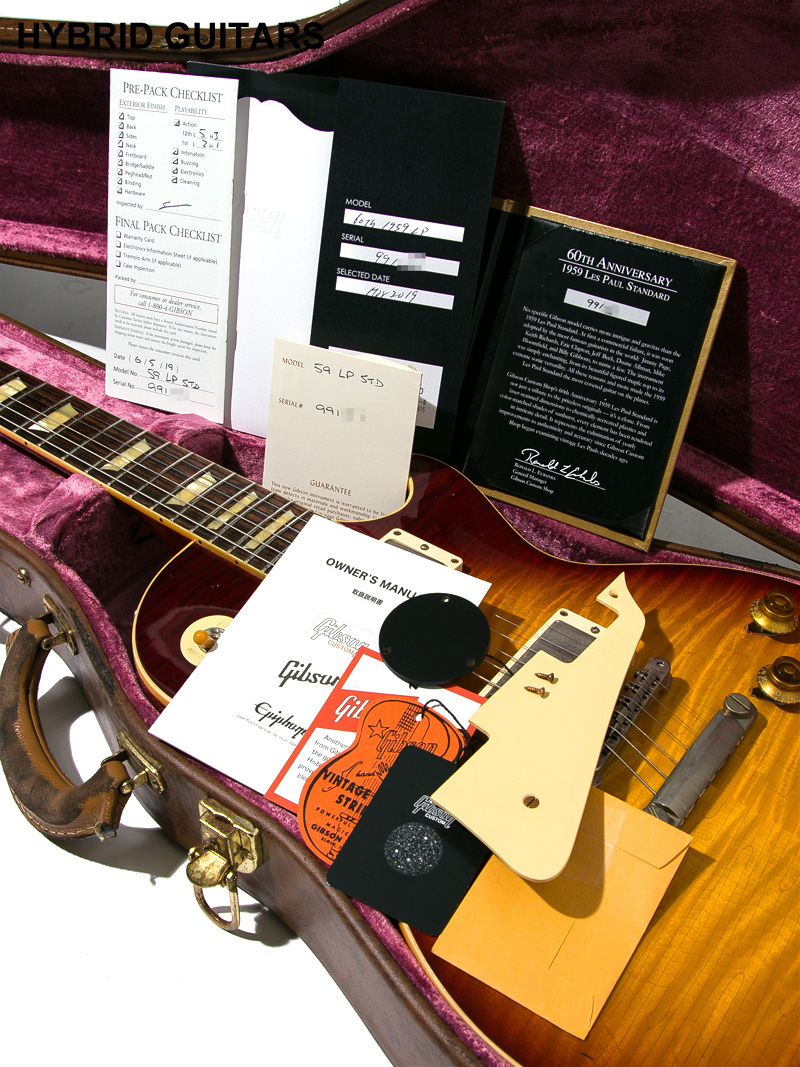 Gibson Custom Shop 60th Anniversary Duane Allman Spec 1959 Les Paul Standard Reissue Lightly Aged Southern Fade Burst 14