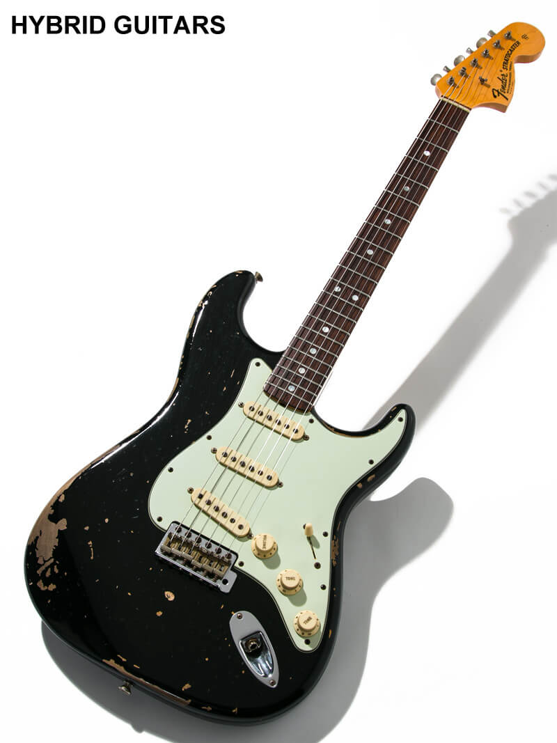 Fender Custom Shop Michael Landau Signature 1968 Stratocaster Heavy Relic Black 1