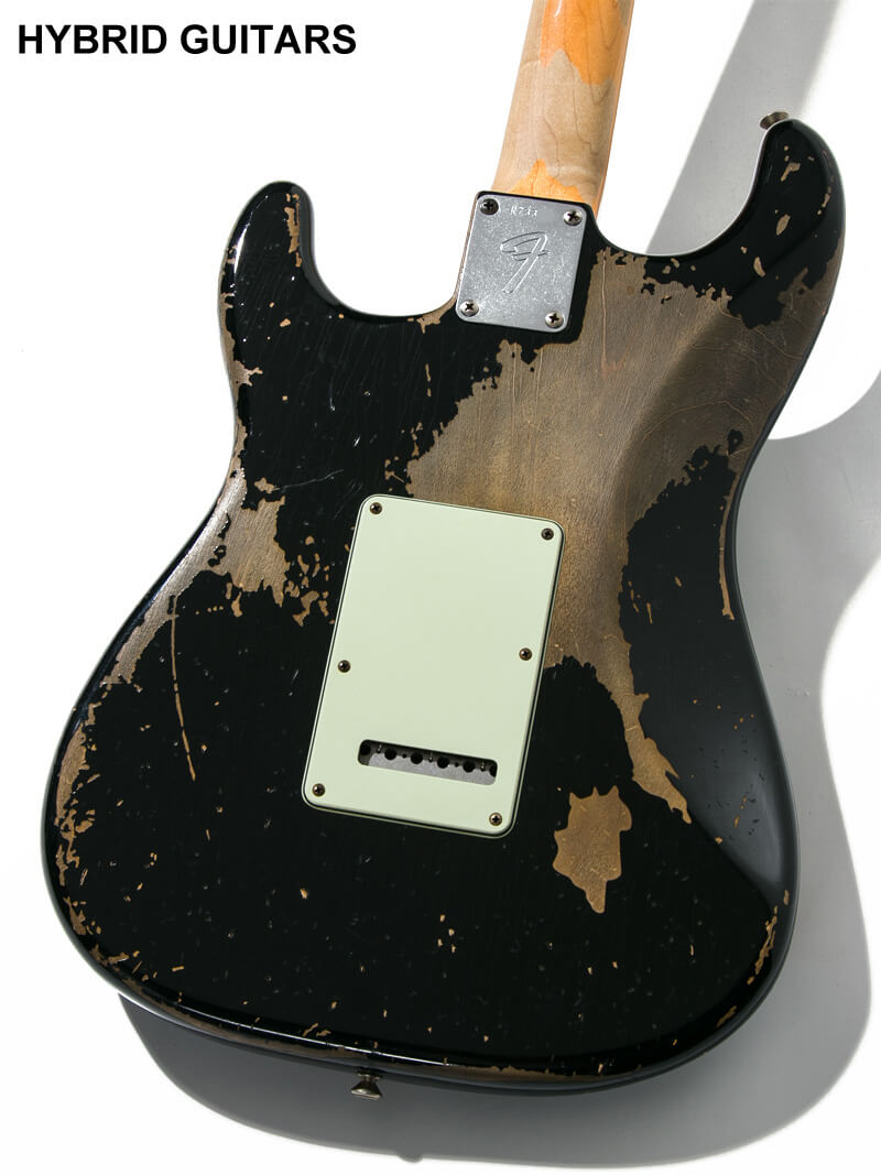 Fender Custom Shop Michael Landau Signature 1968 Stratocaster Heavy Relic Black 4