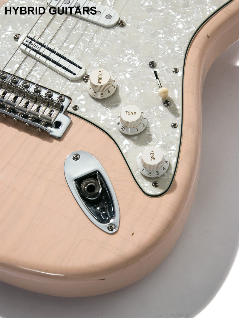 No Brand Stratocaster Type Shell Pink Aged 10