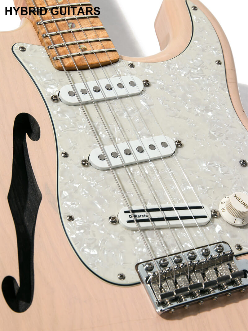 No Brand Stratocaster Type Shell Pink Aged 11