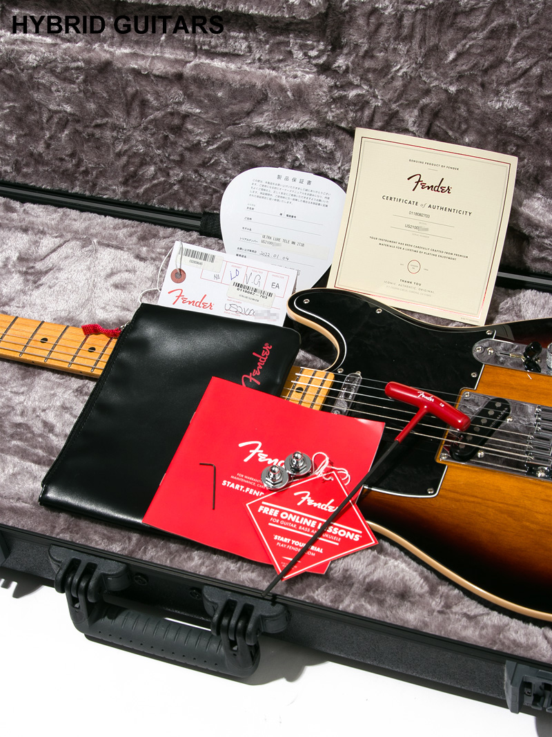 Fender American Ultra Luxe Telecaster Maple Fingerboard 2TS 12