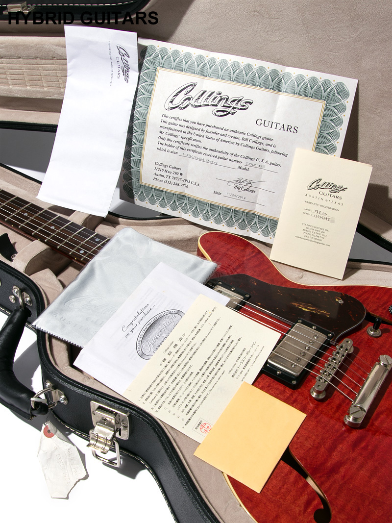 Collings I-35 LC Faded Cherry 15