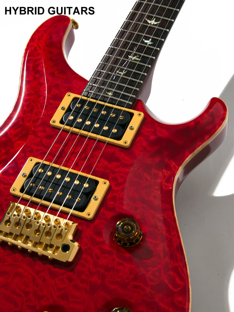 Paul Reed Smith(PRS) 20th Anniversary Custom 24 Brazilian Rosewood(BZF) Quilt Artist Package Ruby 9