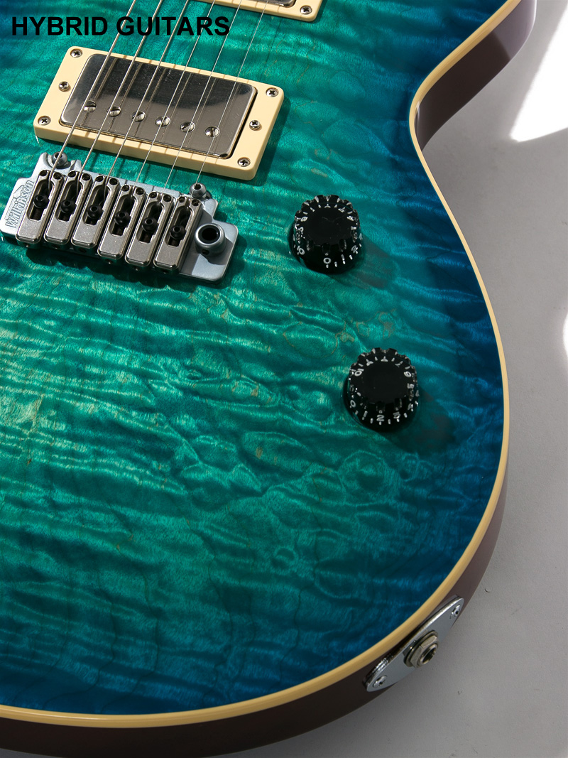 T's Guitars ARC-STD 24 Quilt Centura Blue 10