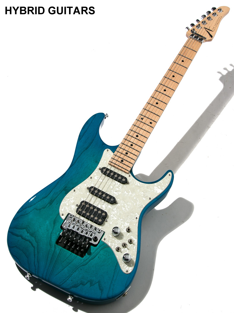 Tom Anderson Classic Bora to Transparent Blue Burst  中古