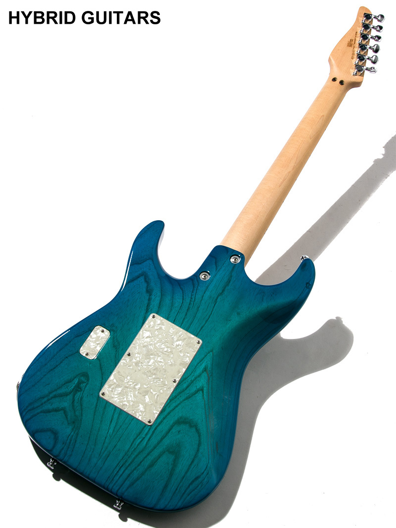 Tom Anderson Classic Bora to Transparent Blue Burst 2