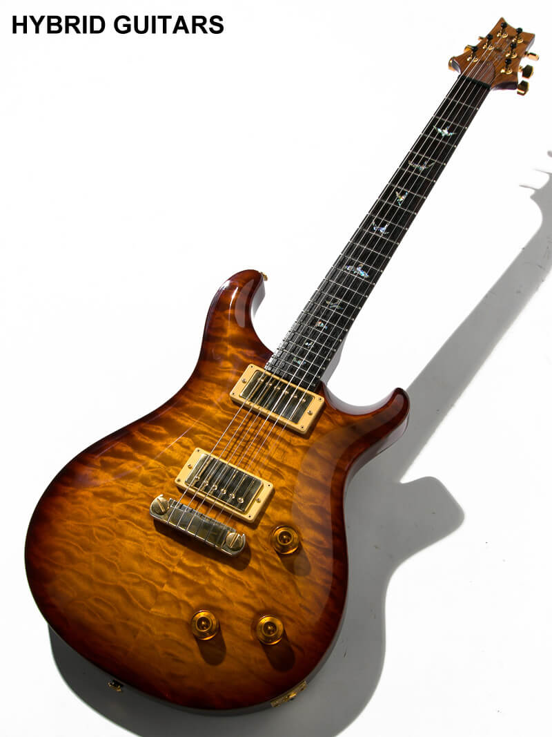 Paul Reed Smith(PRS) Custom 22 Artist Package Semi Hollow Quilt Tobacco Sunburst Wraped Around 1