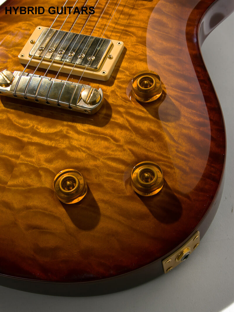 Paul Reed Smith(PRS) Custom 22 Artist Package Semi Hollow Quilt Tobacco Sunburst Wraped Around 10