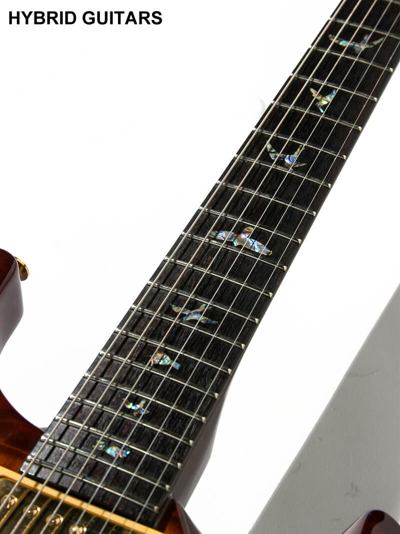 Paul Reed Smith(PRS) Custom 22 Artist Package Semi Hollow Quilt Tobacco Sunburst Wraped Around 15