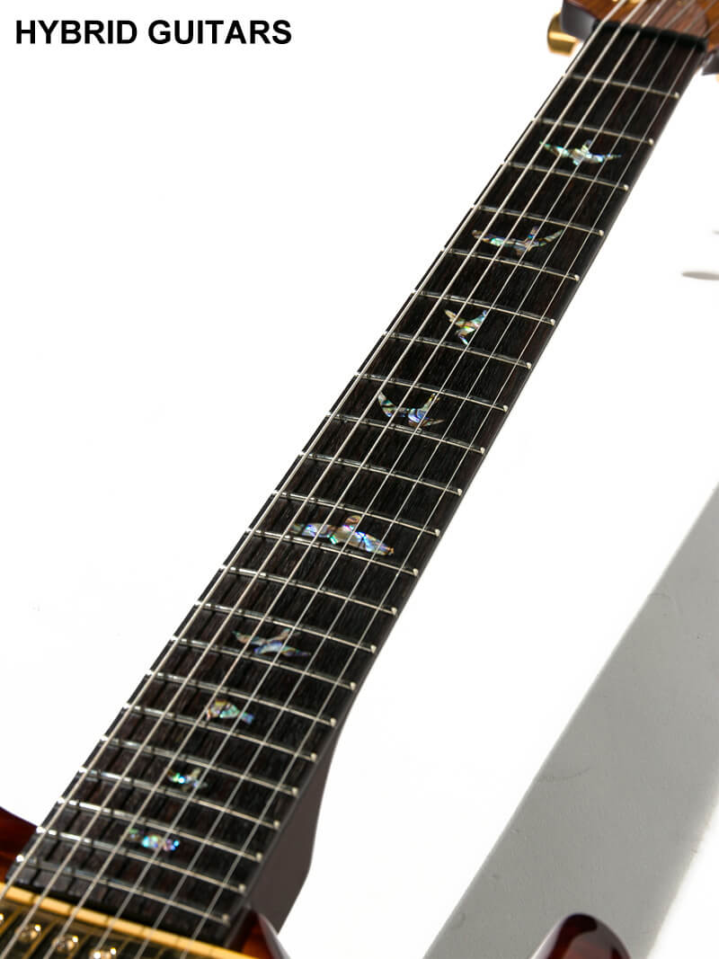 Paul Reed Smith(PRS) Custom 22 Artist Package Semi Hollow Quilt Tobacco Sunburst Wraped Around 7
