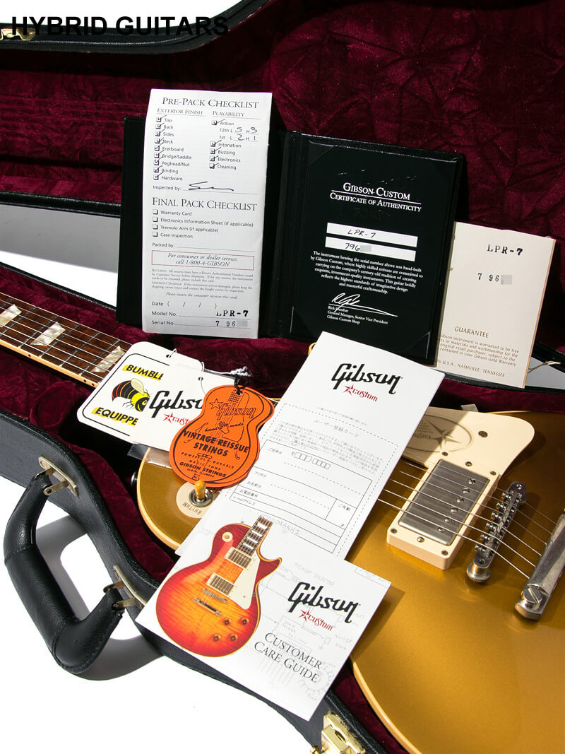 Gibson Custom Shop Historic Collection 1957 Les Paul Standard Reissue Gold Top Darkback VOS 13