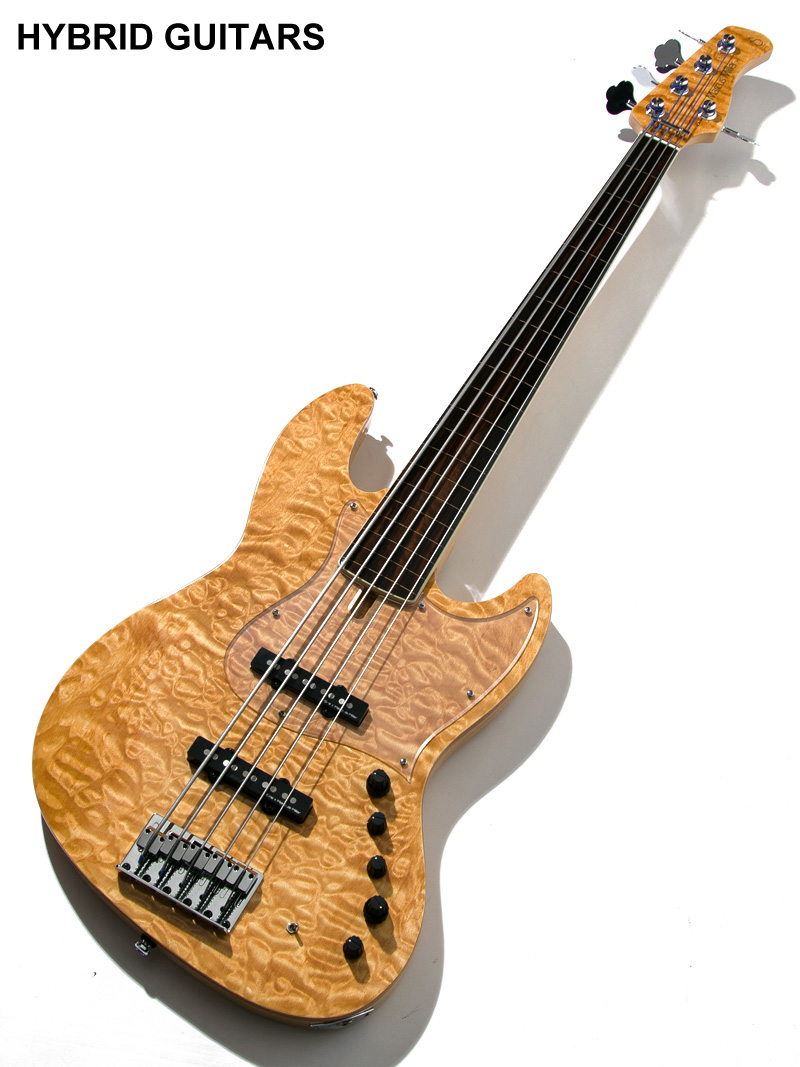 Sire Marcus Miller 5st Fretless V9 Swamp Ash  1