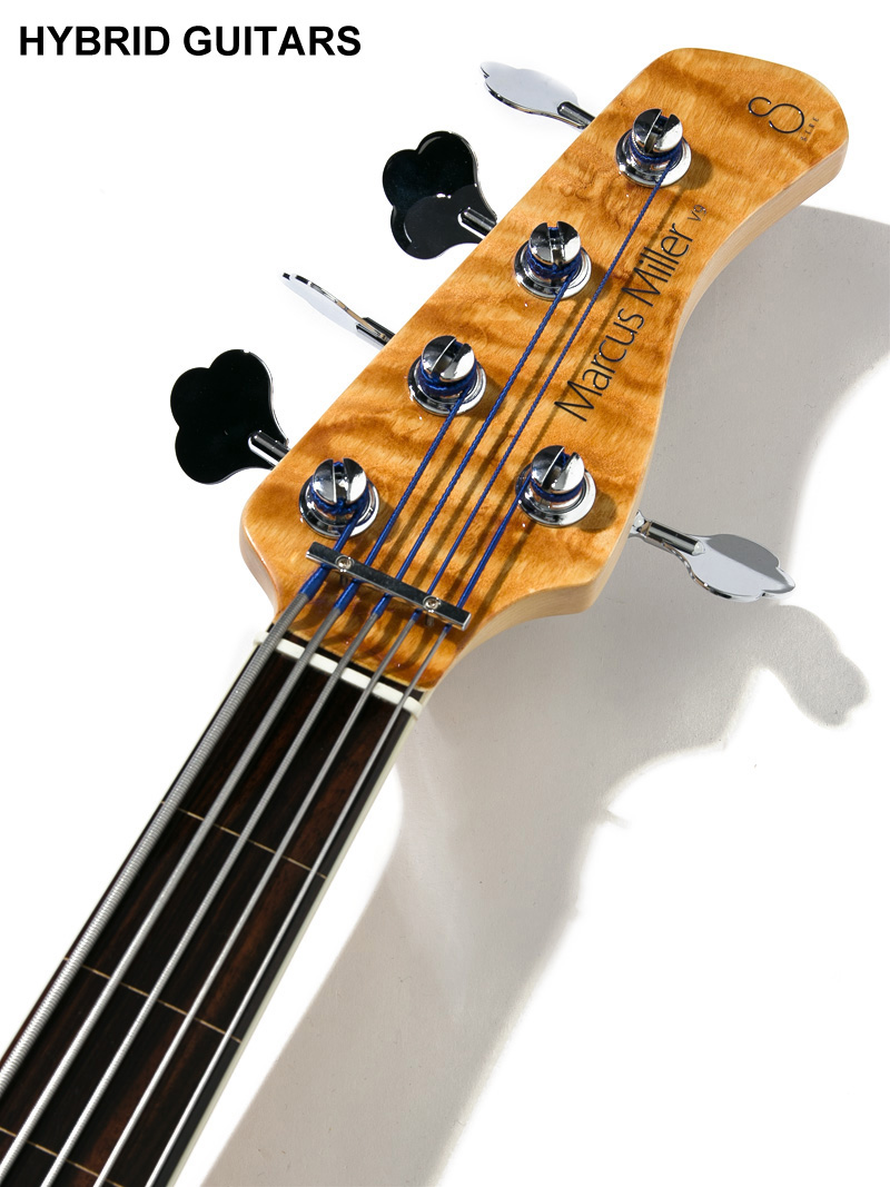 Sire Marcus Miller 5st Fretless V9 Swamp Ash  5