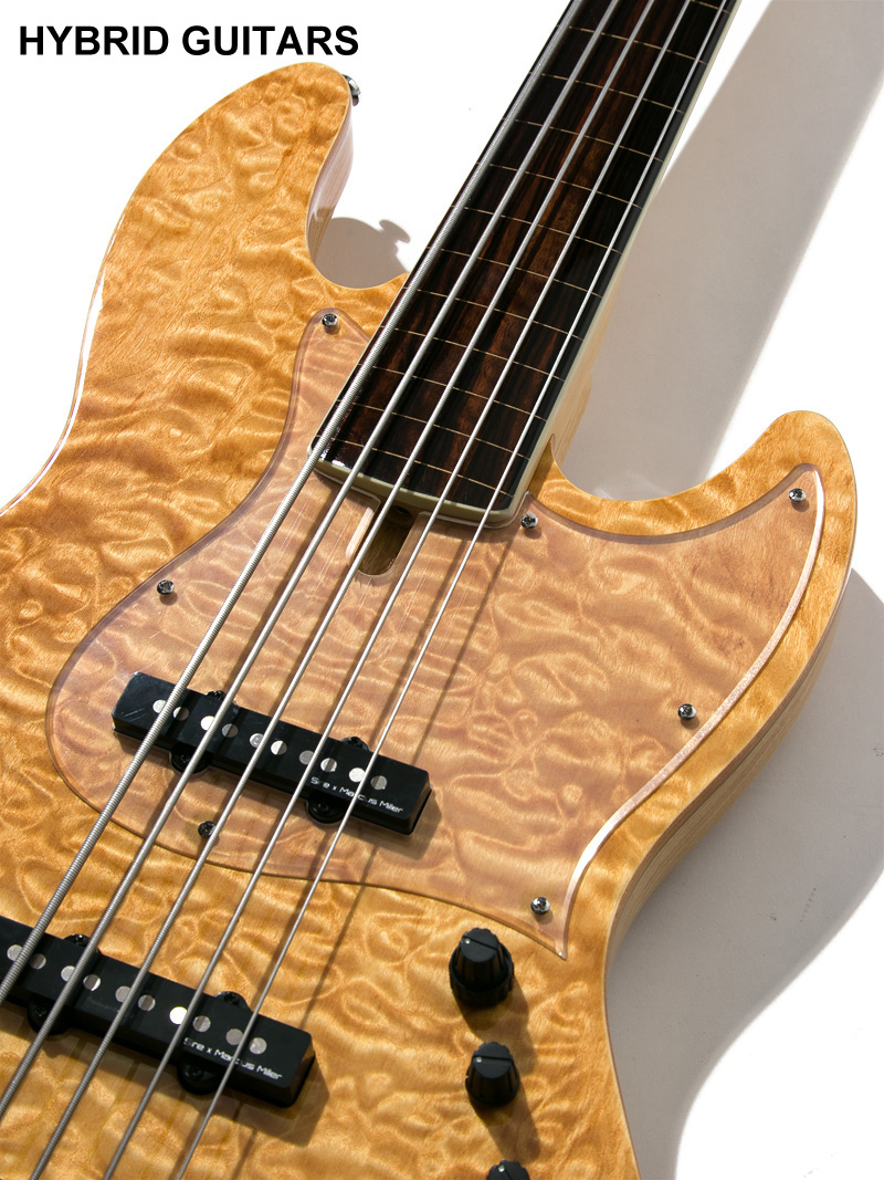 Sire Marcus Miller 5st Fretless V9 Swamp Ash  9