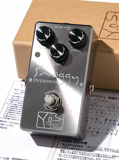 Y.O.S.ギター工房 Smoggy OVERDRIVE Black Limited Edition