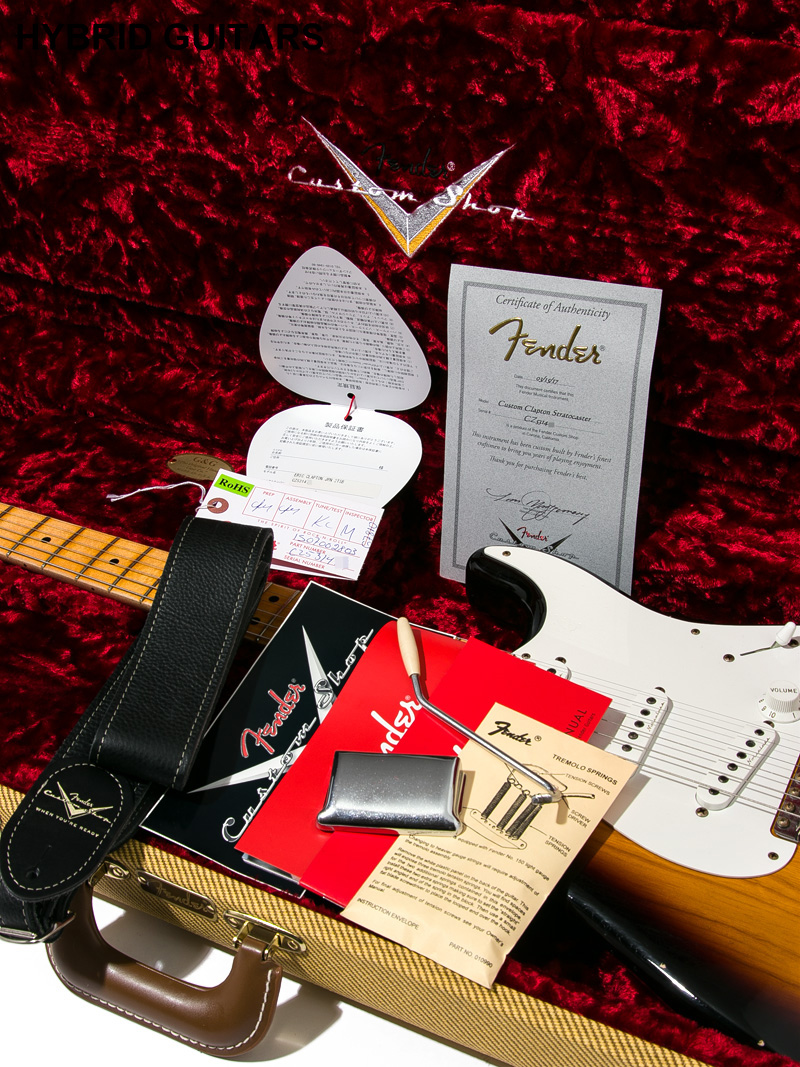 Fender Custom Shop Japan Limited Eric Clapton Custom Stratocaster Journeyman Relic 2TS 17