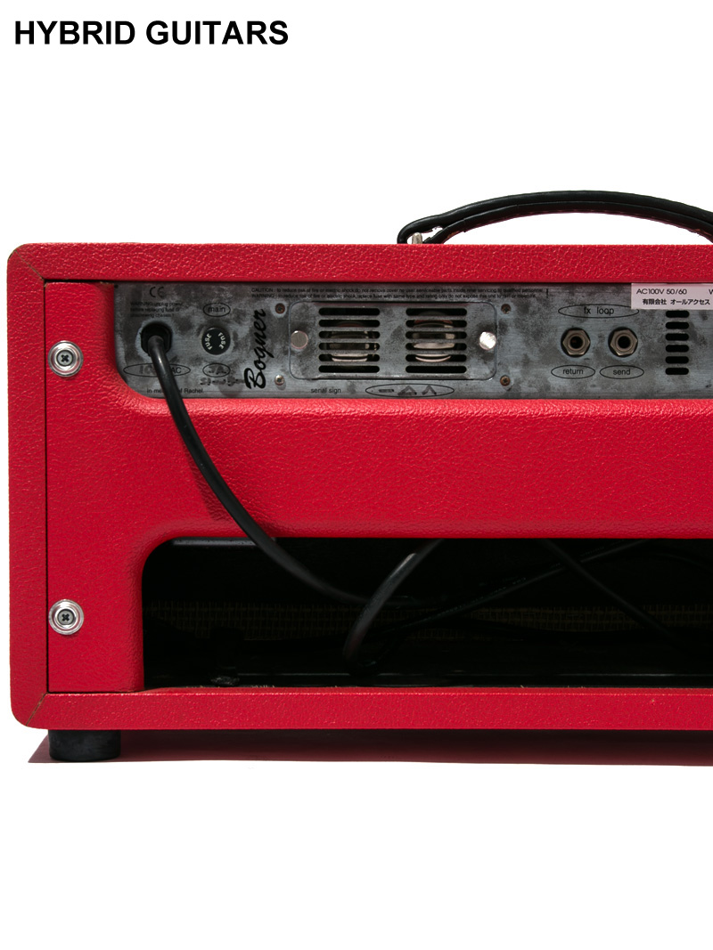 Bogner Shiva Head Red Tolex 5