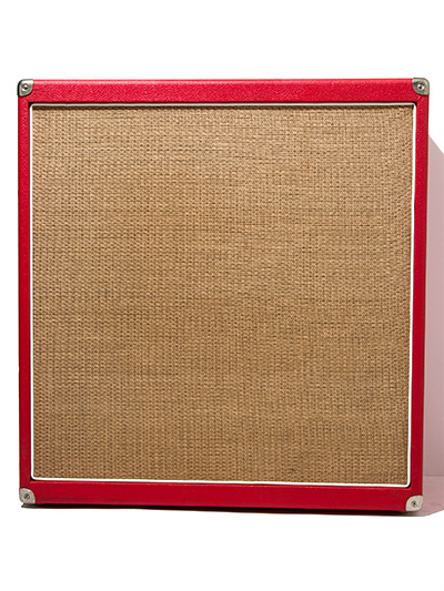 String Driver 212 Cabinet  Red Tolex with Eminence Red Coat the Wizard