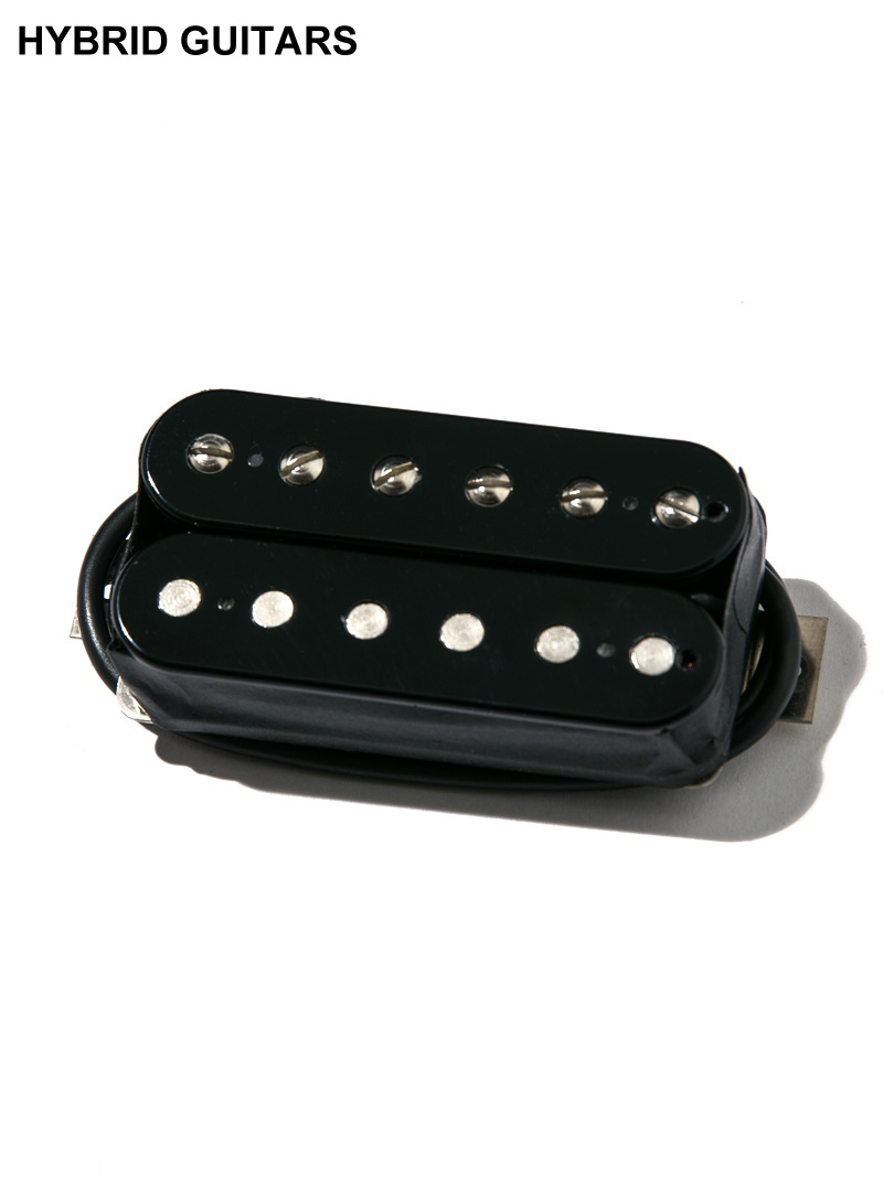 Bare Knuckle Pickups The Mule 6st Bridge Open Black 4con Short-Leg Wide-Space 1