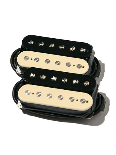 Bare Knuckle Pickups The Mule 6st Set Zebra 4con Short-Leg Std-Space