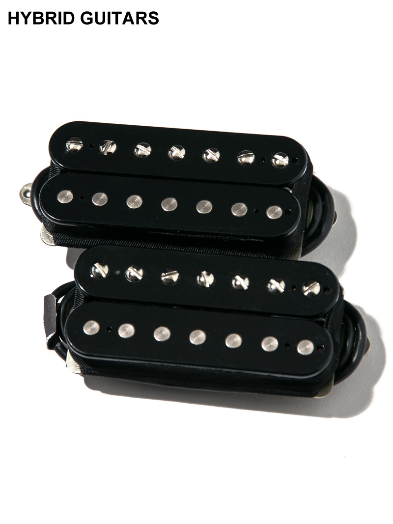 Bare Knuckle Pickups The Mule 7st Set Open Black 4con Short-Leg 1