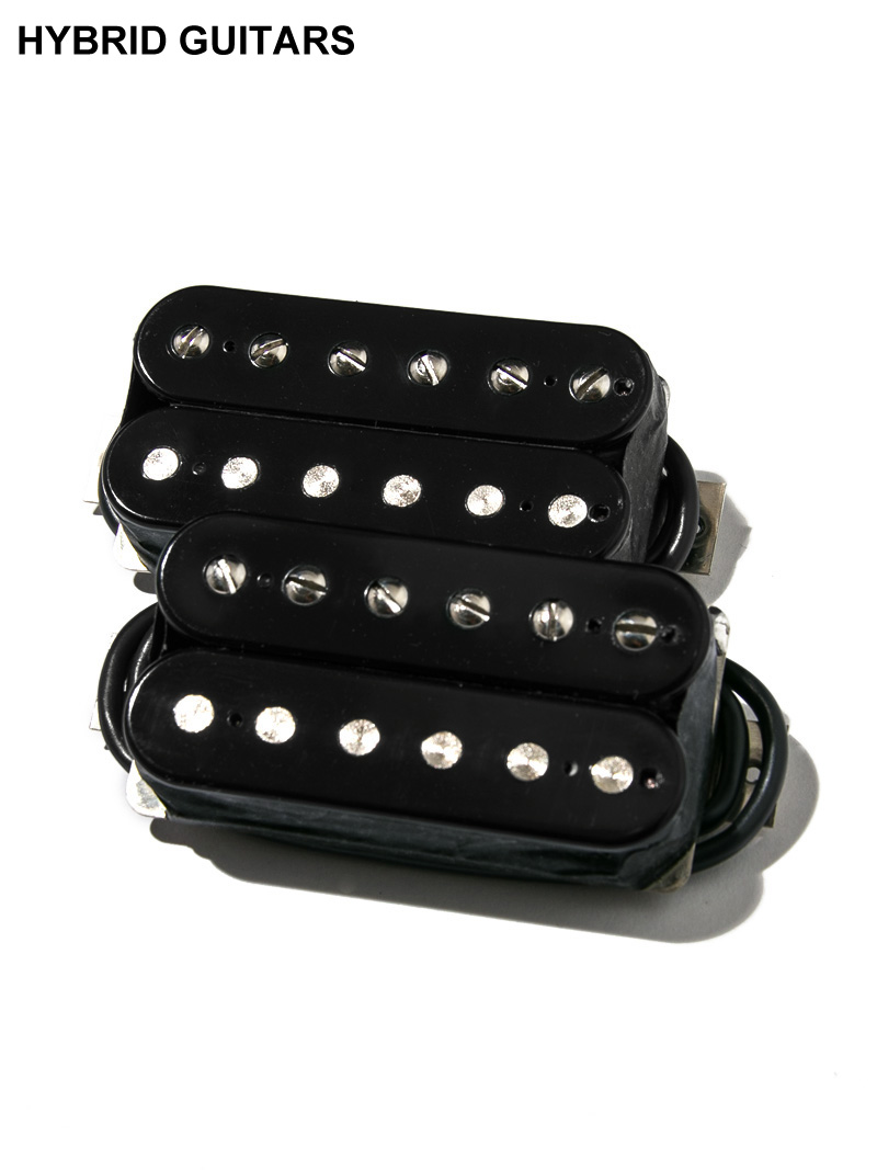 Bare Knuckle Pickups The Mule 6st Set Open Black 4con Short-Leg Wide-Space 1