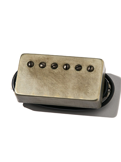 Bare Knuckle Pickups Nailbomb 6st Bridge Aged Raw Nickel 4con Short-Leg Std-Space