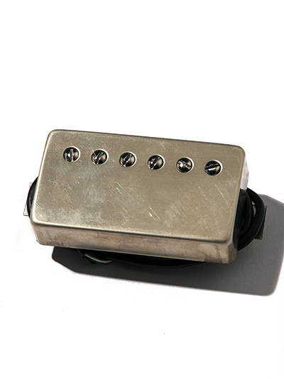 Bare Knuckle Pickups Nailbomb 6st Neck Raw Nickel 4con Short-Leg