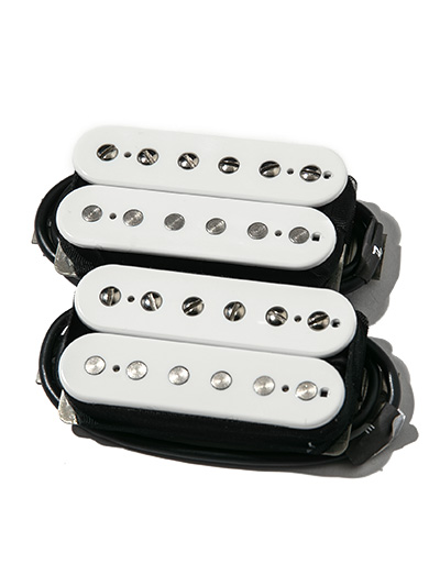 Bare Knuckle Pickups Nailbomb 6st Set White 4con Short-Leg Std-Space