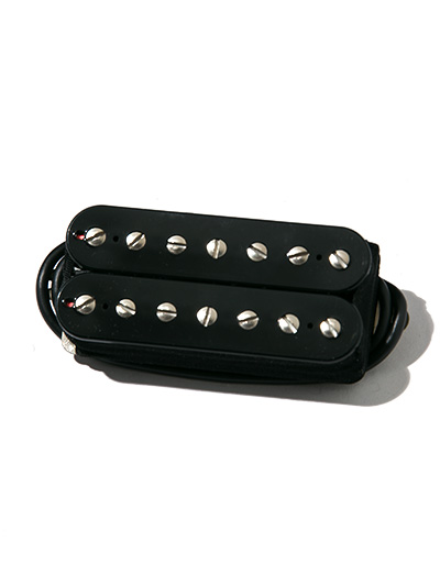 Bare Knuckle Pickups Aftermath 7st Bridge Open Black 4con Short-Leg 