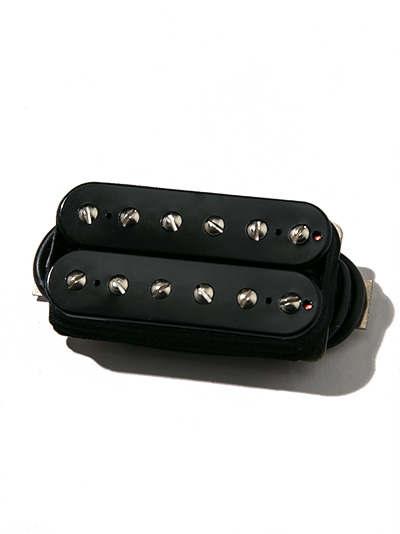 Bare Knuckle Pickups Aftermath 6st Bridge Open Black 4con Short-Leg Wide-Space