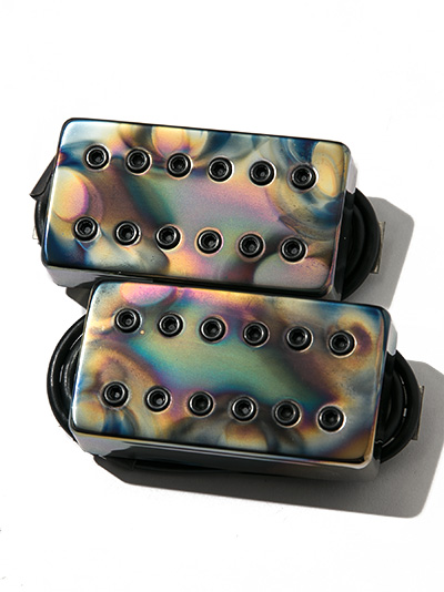 Bare Knuckle Pickups Aftermath 6st Set Burnt Chrome 4con Short-Leg Std-Space