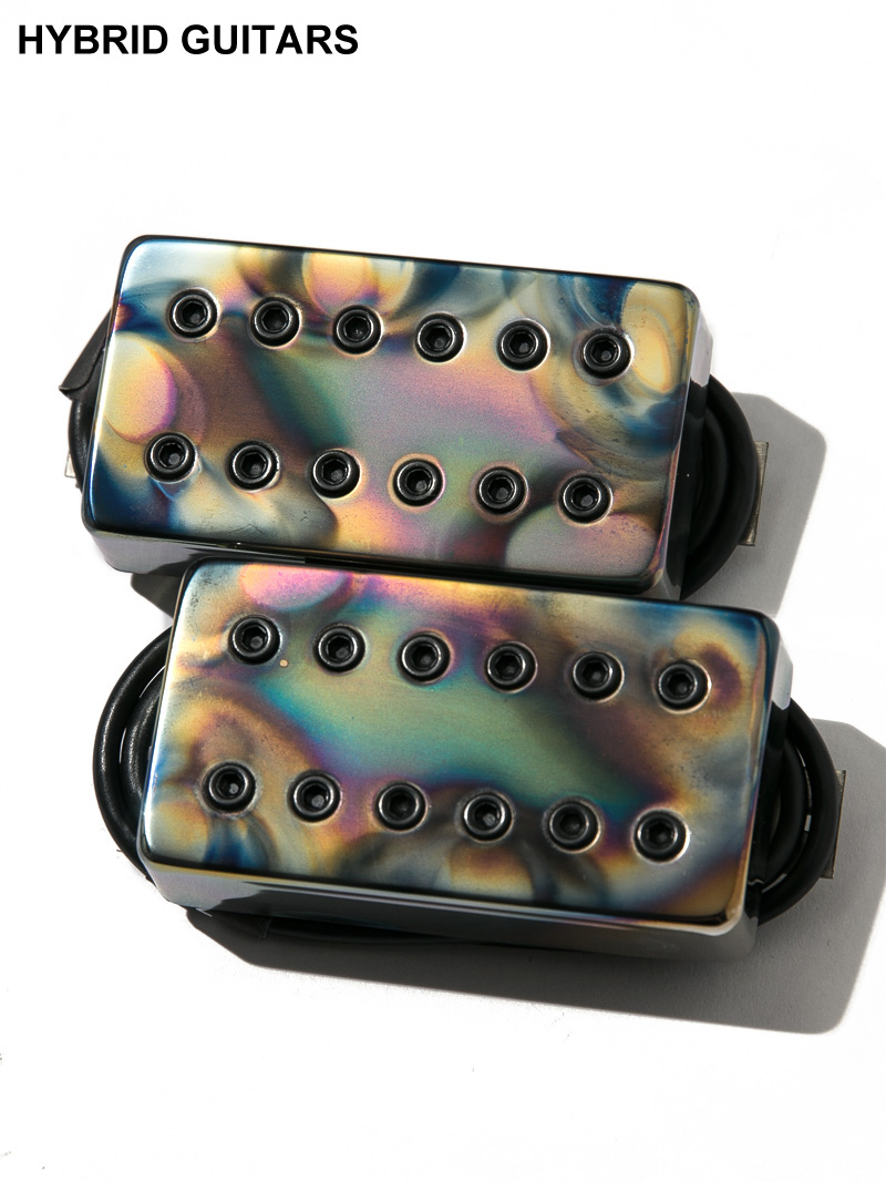 Bare Knuckle Pickups Aftermath 6st Set Burnt Chrome 4con Short-Leg Std-Space 1