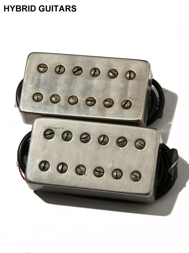 Bare Knuckle Pickups Aftermath 6st Set Aged Nickel 4con Short-Leg Std-Space 1