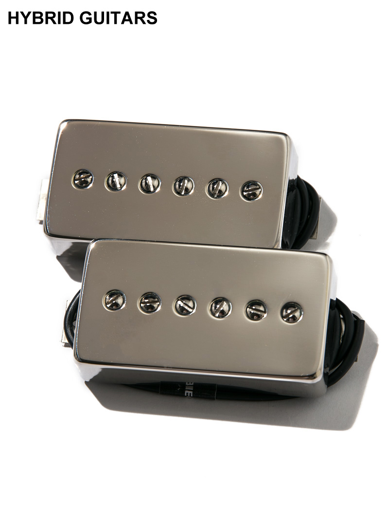 Bare Knuckle Pickups Mississippi Queen Set Nickel 2con + Screen Short-Leg  1