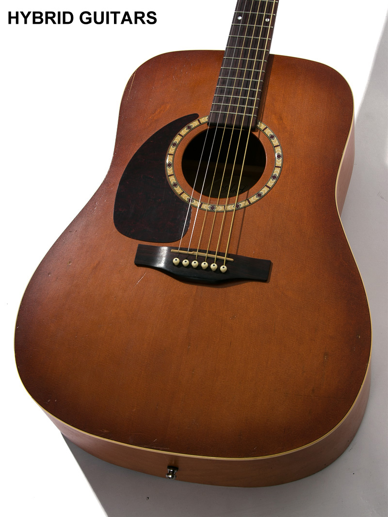 Art&Lutherie Cedar Antique Burst Left Hand 3