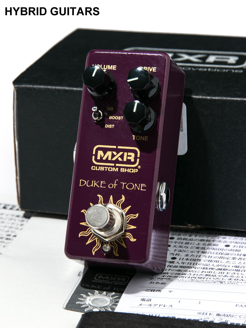 MXR Duke of Tone CSP039 中古｜ギター買取の東京新宿ハイブリッドギターズ